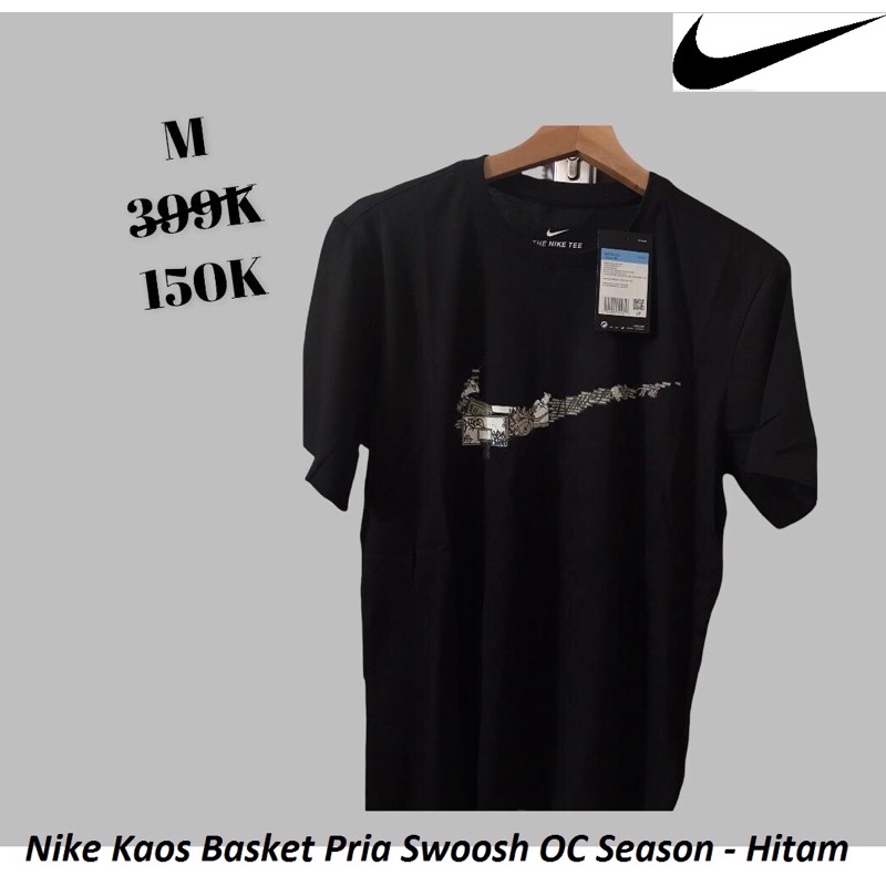 Nike kaos basket pria swoosh OC season