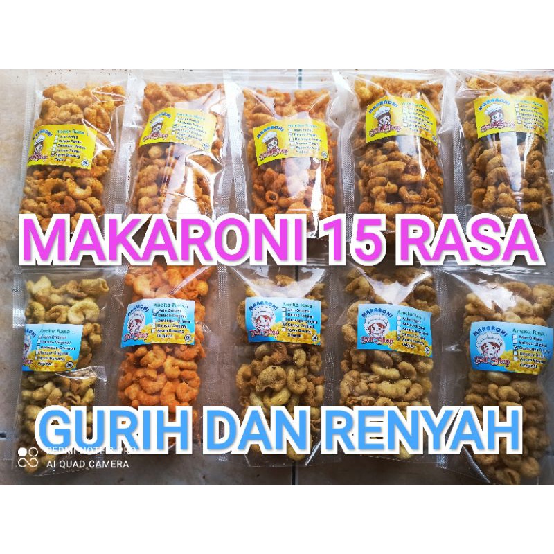 

Makaroni Tell.Shop Beraneka Rasa Tidak Pedas 50gr - 200gr