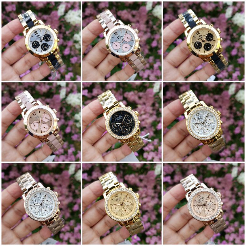 Jam Tangan Wanita Coach Authentic - Garansi 1yrs, Include Box Original