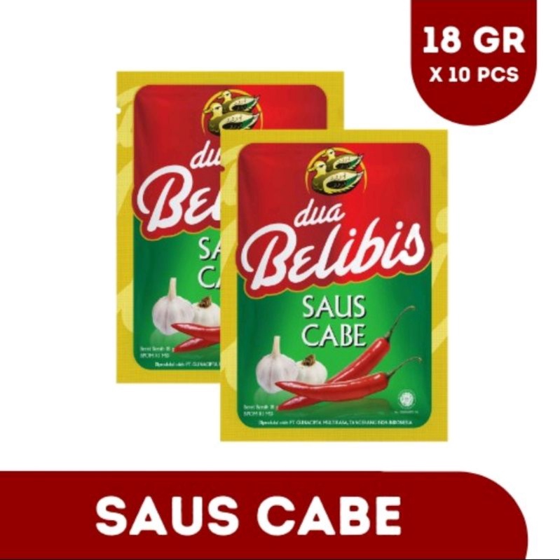 

Saos Cabe Belibis 18 gr x 10 sachet