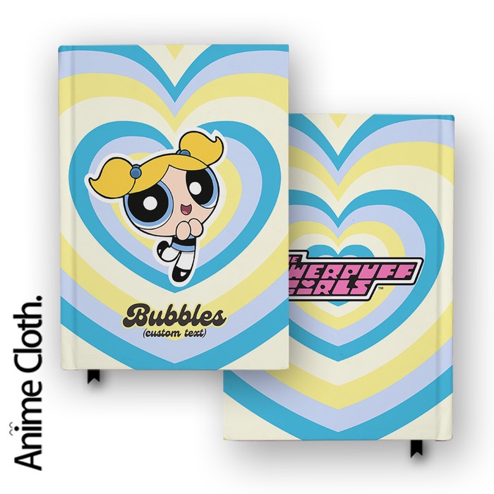 

Buku Catatan Notebook Powerpuff Girls Bubbles Heart Diary Hardcover