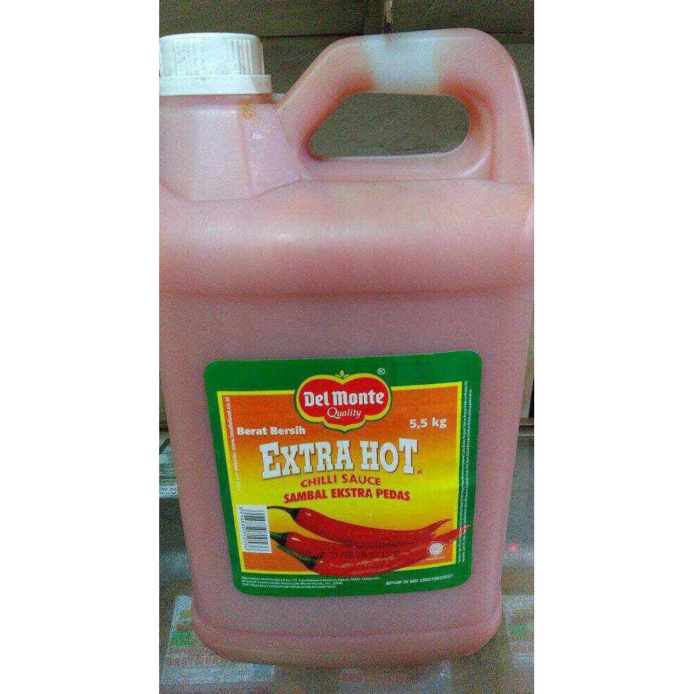 

Dijual Delmonte Saus Cabe Extra Hot Jerigen 5,5Kg Terlaris