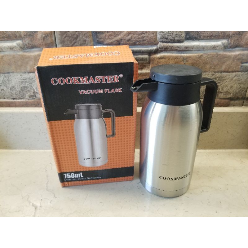 Termos Cookmaster Coffee Pot Teko Teh Stainless Steel 750ml