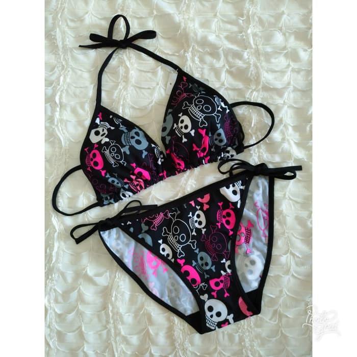 Beachwear Wanita - Bikini Set - Bikini Bikini Tali Ikat Lx254 Produk Terbaik