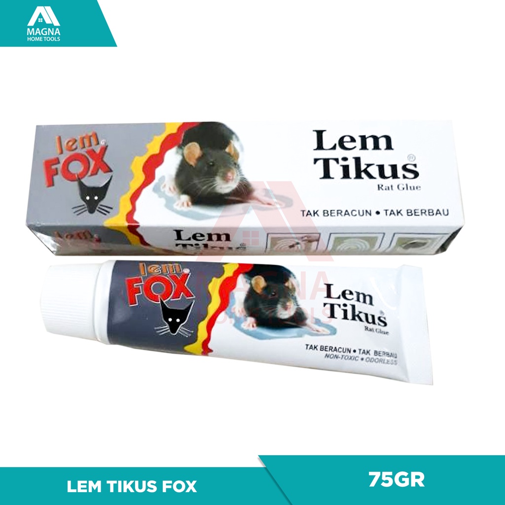 

LEM TIKUS TRAP RAT FOX 75GR AMPUH ORIGINAL