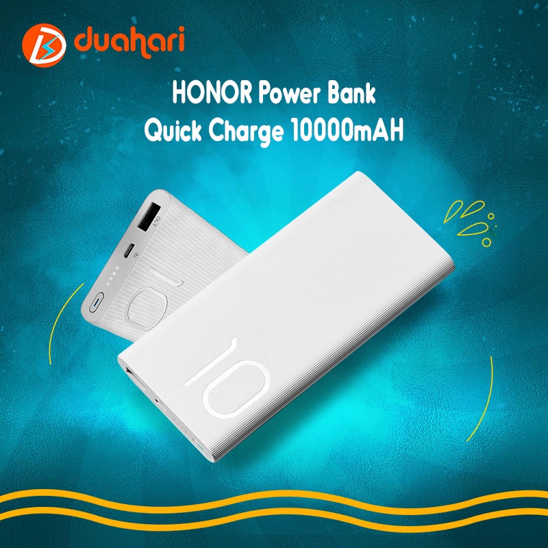 Honor Power Bank 10000Mah Fast Charge 18W Power Bank Honor