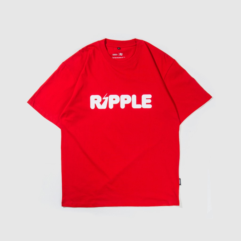 The Goods Dept X Ripple - T-Shirt Puff S/S Tee Red