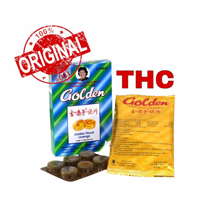 

Terlaris Original Asli GOLDEN THROAT LOZENGES ( PERMEN GOLDEN- PEREDA SAKIT TENGGOROKAN ) paling