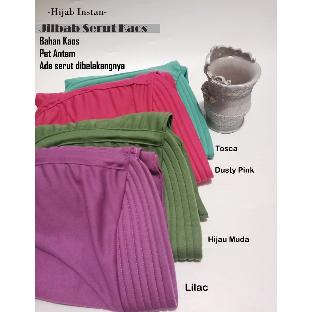 RC Jilbab Instan Bahan Kaos Pet Antem Kualitas Jahitan Premium