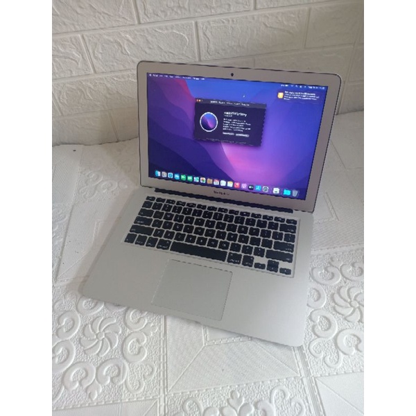 MACBOOK AIR 2017 CORE i5 RAM 8GB SSD 128GB 13 INCHI OS MONTEREY GARANSI