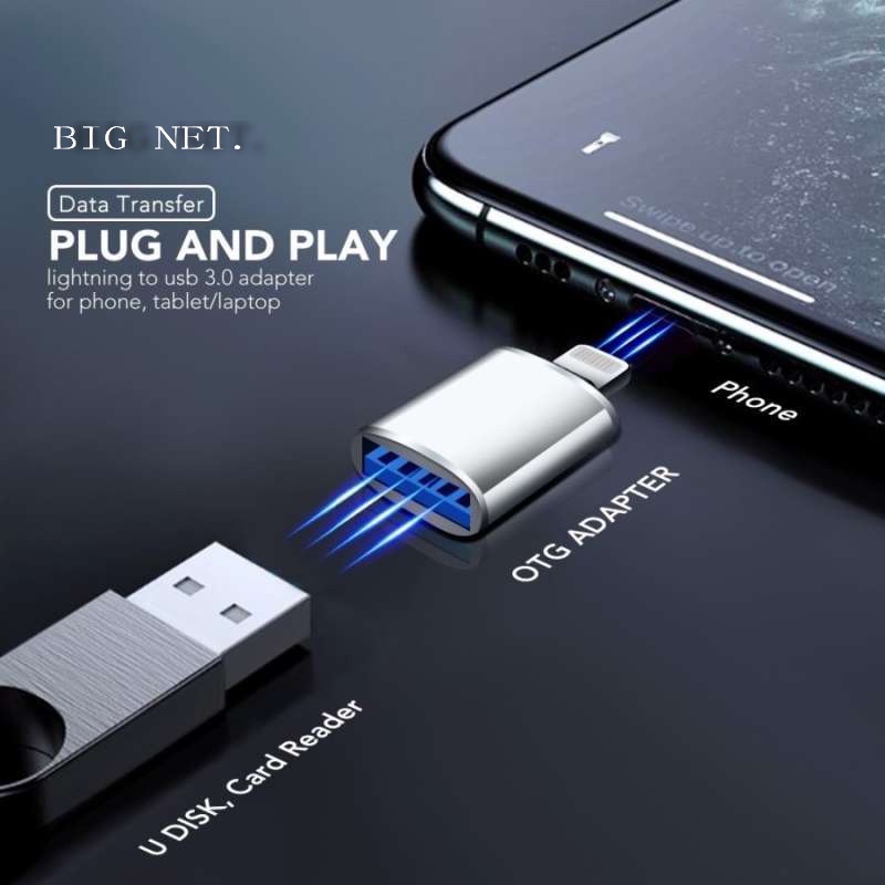 OTG iPhone Lightning To USB 3.0 Converter Adapter/ OTG iPhone