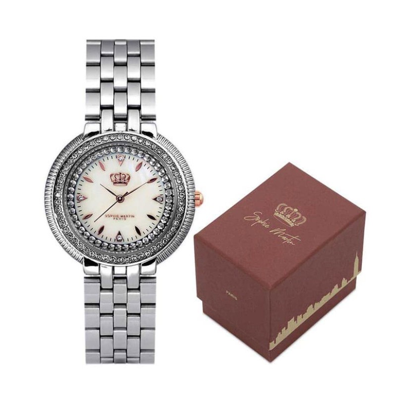 Sophie Paris Jam Tangan Wanita Jeovanna Silver