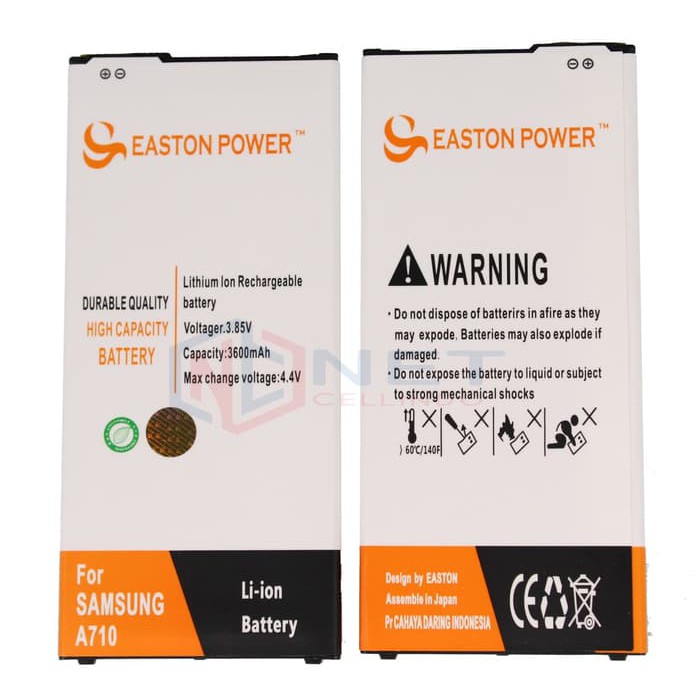 BATERAI SAMSUNG GALAXY A7 / BATRE SAMSUNG A7 / A710 2016 EASTON