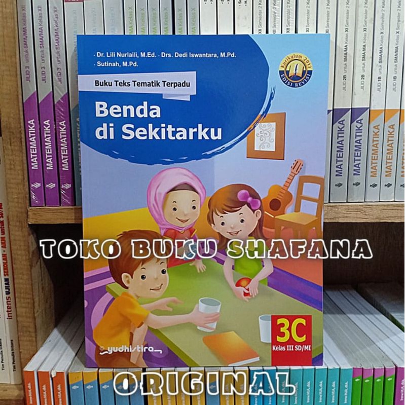 Paket 4 Buku Tematik Terpadu Yudhistira 3A 3B 3C 3D K13 Edisi Revisi Kelas 3 SD ORI