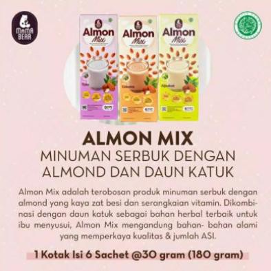 

H..Almon Mix Mamabear minuman Sari Almond Daun Katuk isi 6 sachet.J product_d1scon