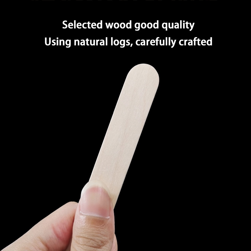 ★100pcs-Steril★ Tongue Spatel/Kayu Spatel Lidah/Wooden Tongue Depressor/Care Wooden Tongue Depressor