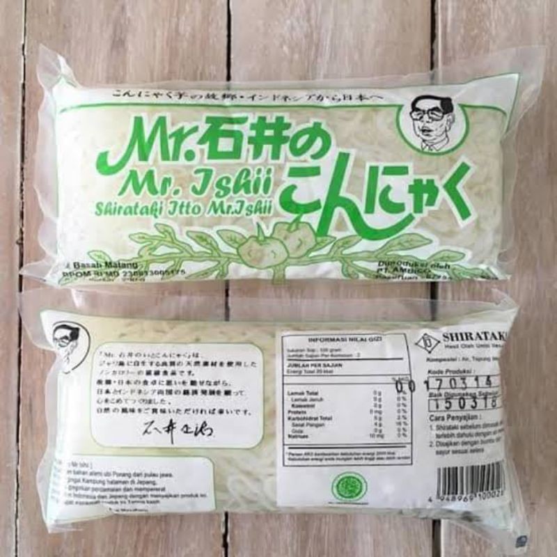 

MIE SHIRATAKI BASAH HIJAU