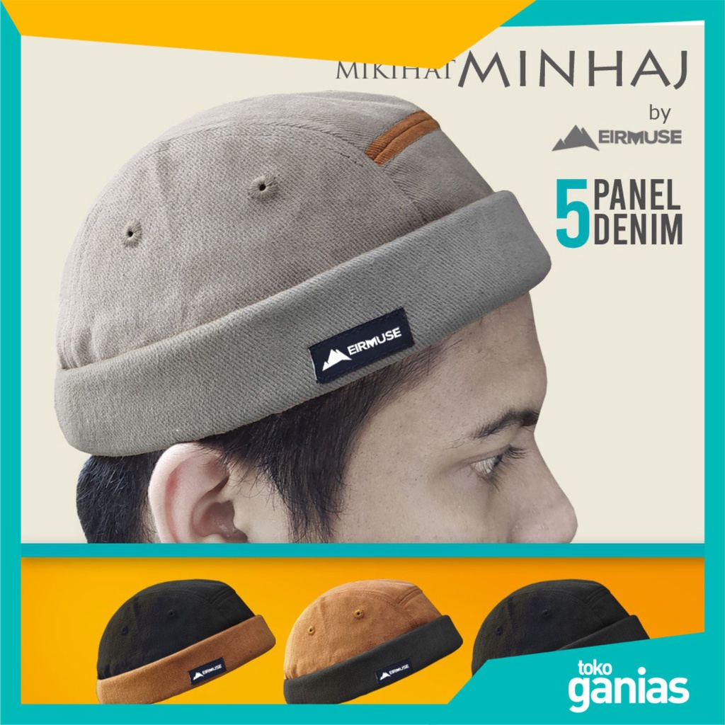 topi peci MIKI HAT Premium MINHAJ by Eirmuse