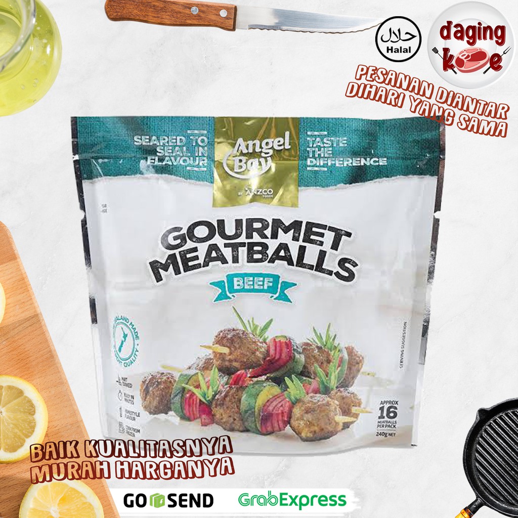 

BAKSO DAGING SAPI CEPAT SAJI BEEF MEAT BALLS 240 gr DK101