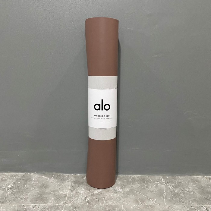 {storecolection} Alo Yoga AloYoga Warrior Mat Matras Yoga - Smoky Quartz Berkualitas