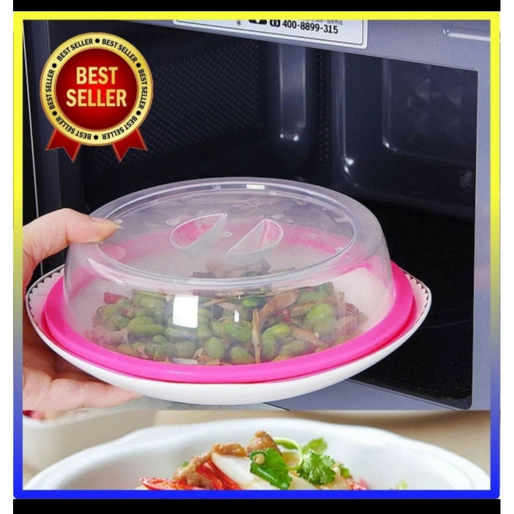 GHM - TUDUNG SAJI VACUUM makanan / FOOD COVER VACUUM FOOD SEALER warna pink