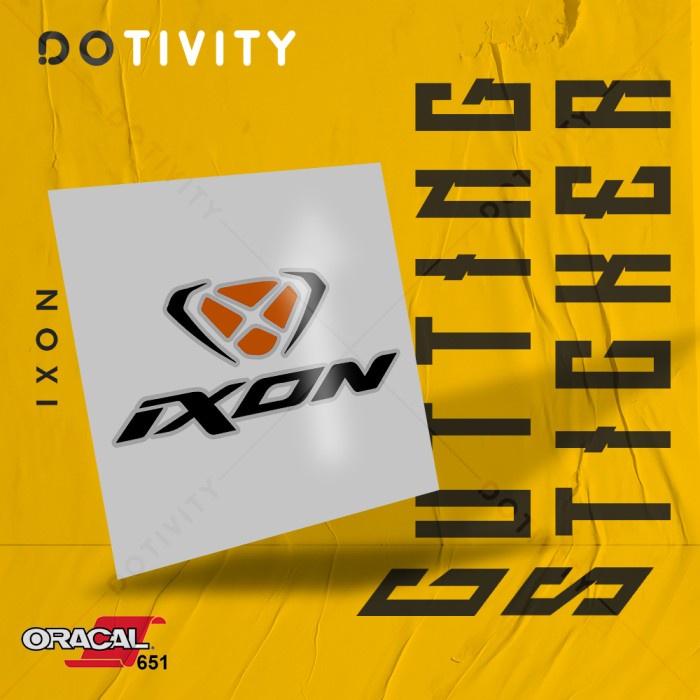 

Cutting Sticker IXON 2 COLORS