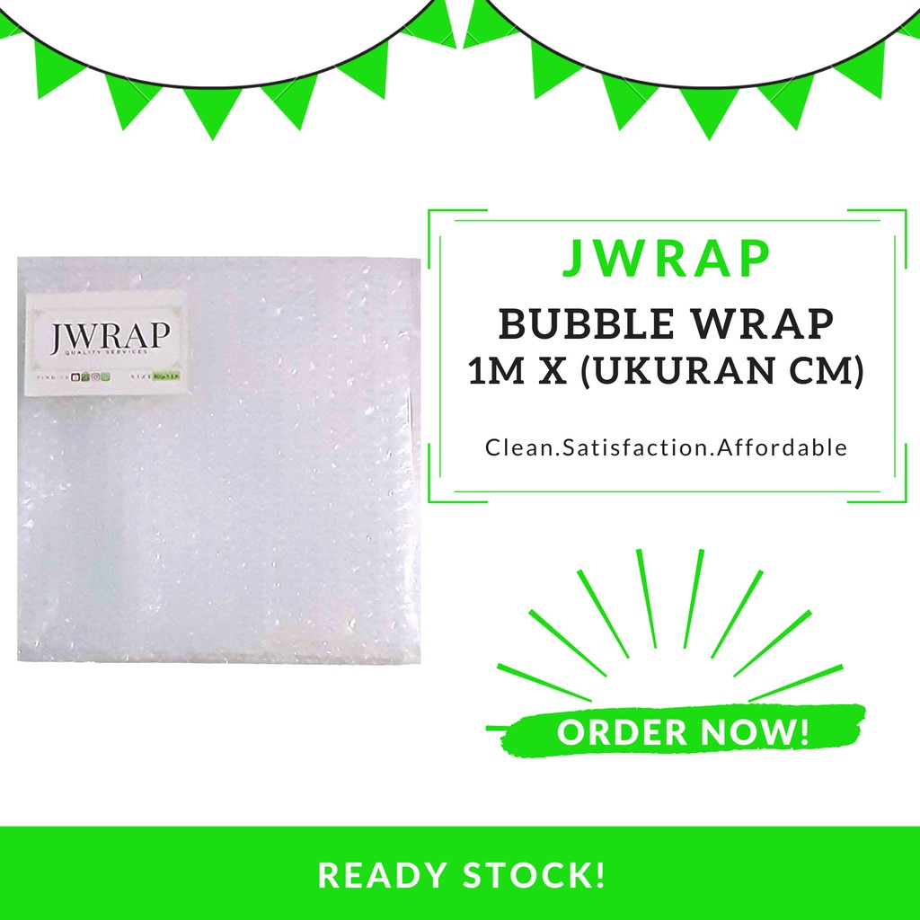 

Bubble wrap 25 cm x 1 m