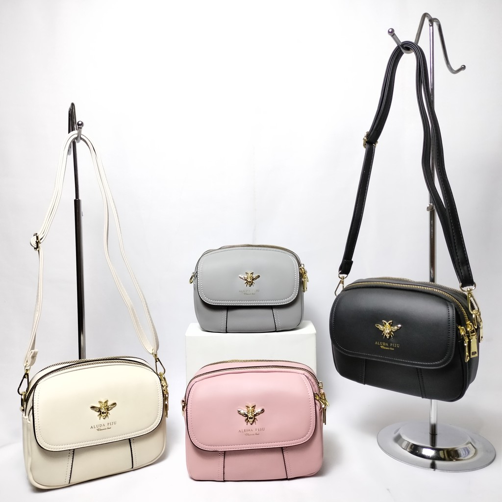 Murah! Tas Top Handle Bisa Selempang Wanita Unik Import 9388-6