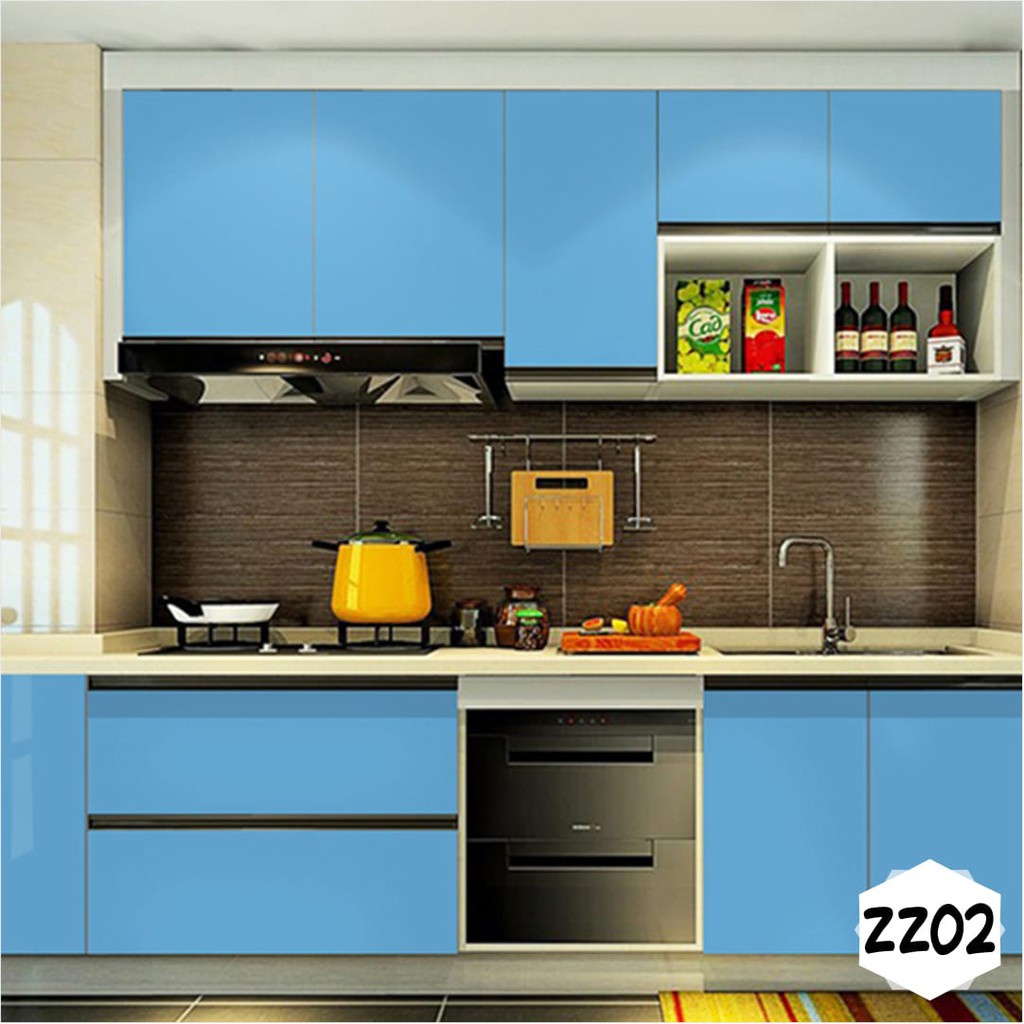 Wallpaper Marmer Glossy Buat Dapur Kompor ANTI AIR 60cmX5meter