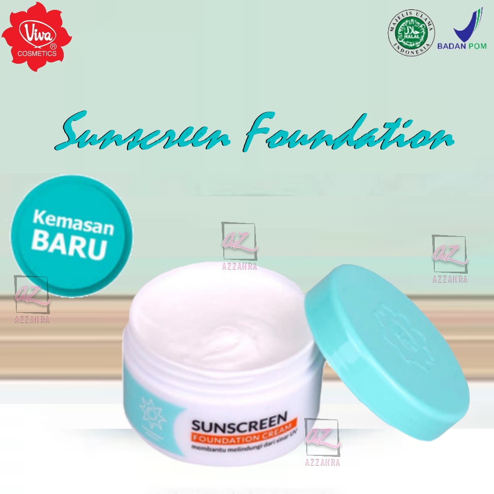 Viva Sunscreen Foundation - UV FILTER 22gr