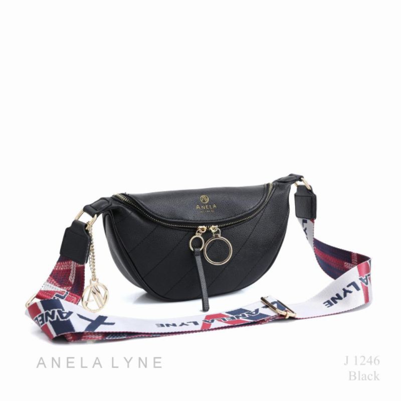 ANELA LYNE WAIST MILEa 1246#A012#32 tas selempang wanita import asli batam