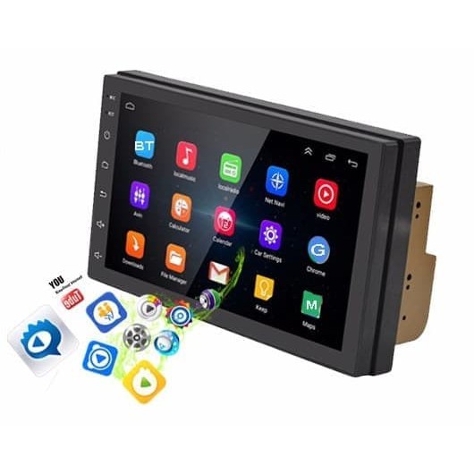 Head unit Double DIN Android 7 Quad-Core