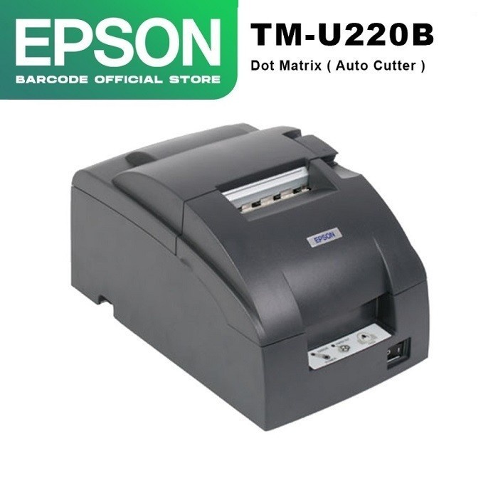 PRINTER EPSON KASIR NOTA DOT MATRIX TM U220B-676 / TMU220B-676 USB AUTO - RESMI