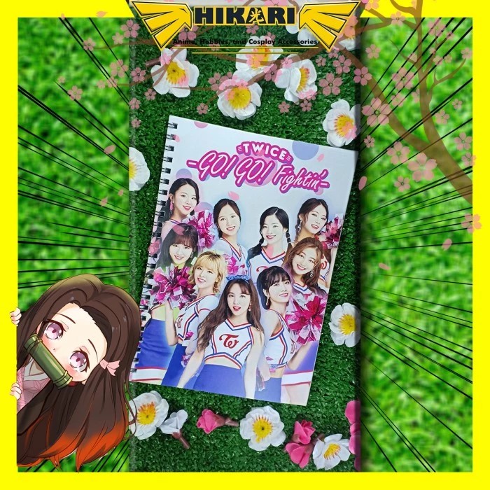 

Buku Tulis Kpop Twice 1 - polos