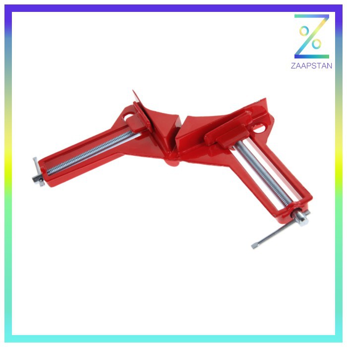 Corner Clamp Penjepit Sudut Frame Kaca Kayu Angle 90 Derajat Max Range