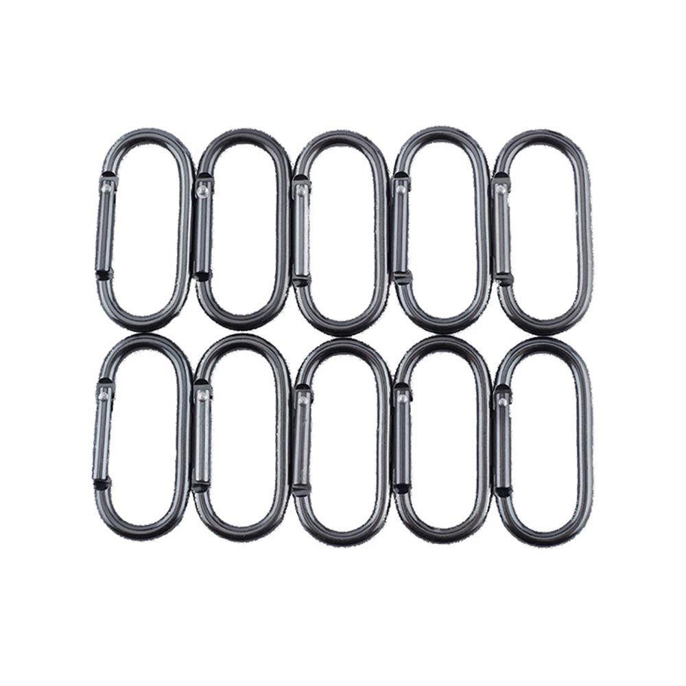 TOP Gantungan Kunci Klip Hiking Metal Mancing Camping Carabiners