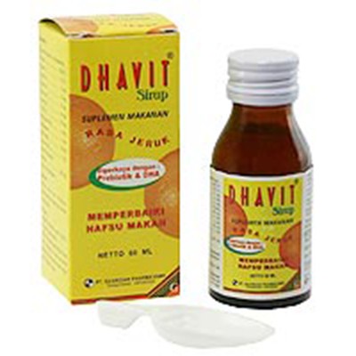 Dhavit Syrup / Vitamin Anak / Daya Tahan Tubuh