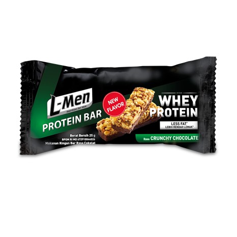 

L-Men Crunch Chocolate Bar 25Gr