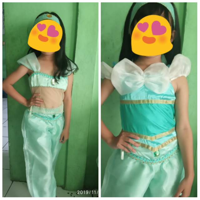 Kostum princess Jasmine