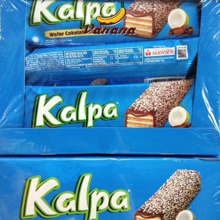 

KALPA WAFER COKELAT KELAPA ISI 12