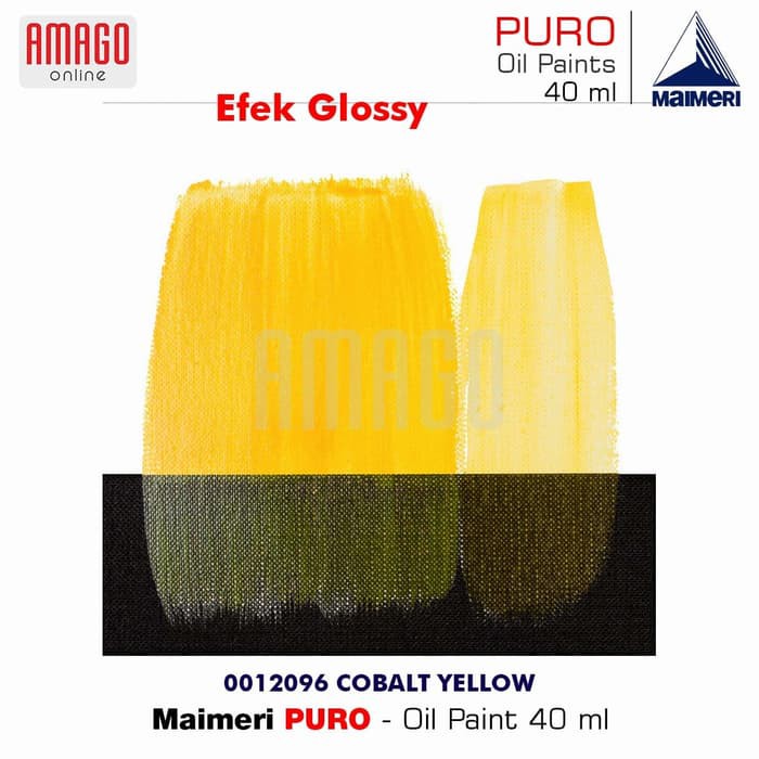 MAIMERI PURO - OIL PAINT - COBALT YELLOW - 40ML - M0012096