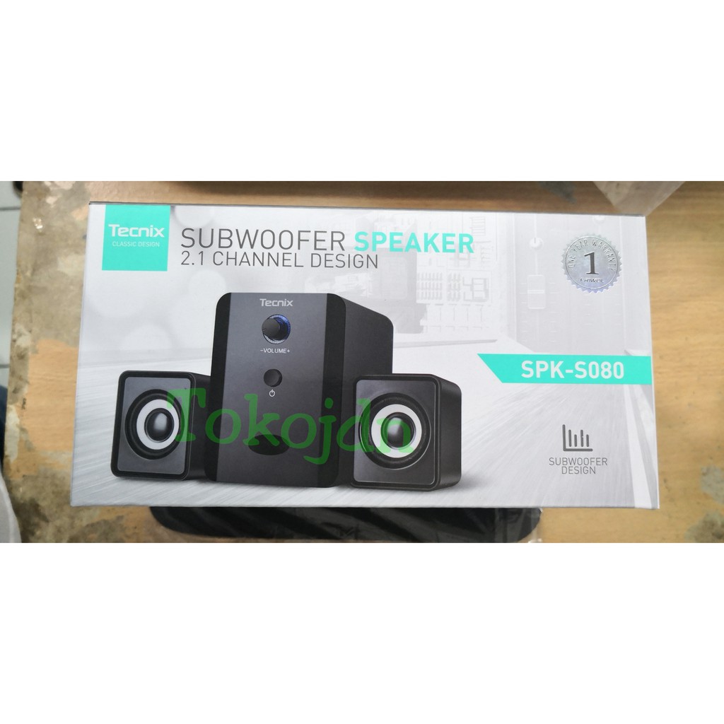 Speaker Subwoofer Tecnix SPK-S080