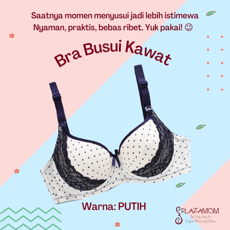 Bra Menyusui / BH Busui Kawat PBH277M - Kawat Aman, Nyaman, Paling Pas buat Busui!