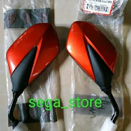 Spion honda Vario 110 karbu merah original