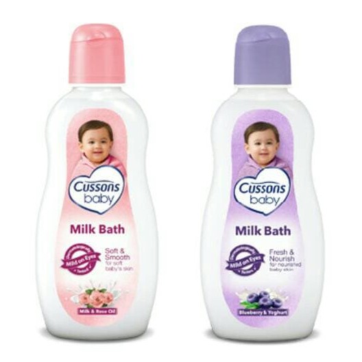 Sabun Mandi Bayi 200 ML - CUSSONS  MILK BATH  Baby MILK BATH Mild Formula Sabun Bayi cussons