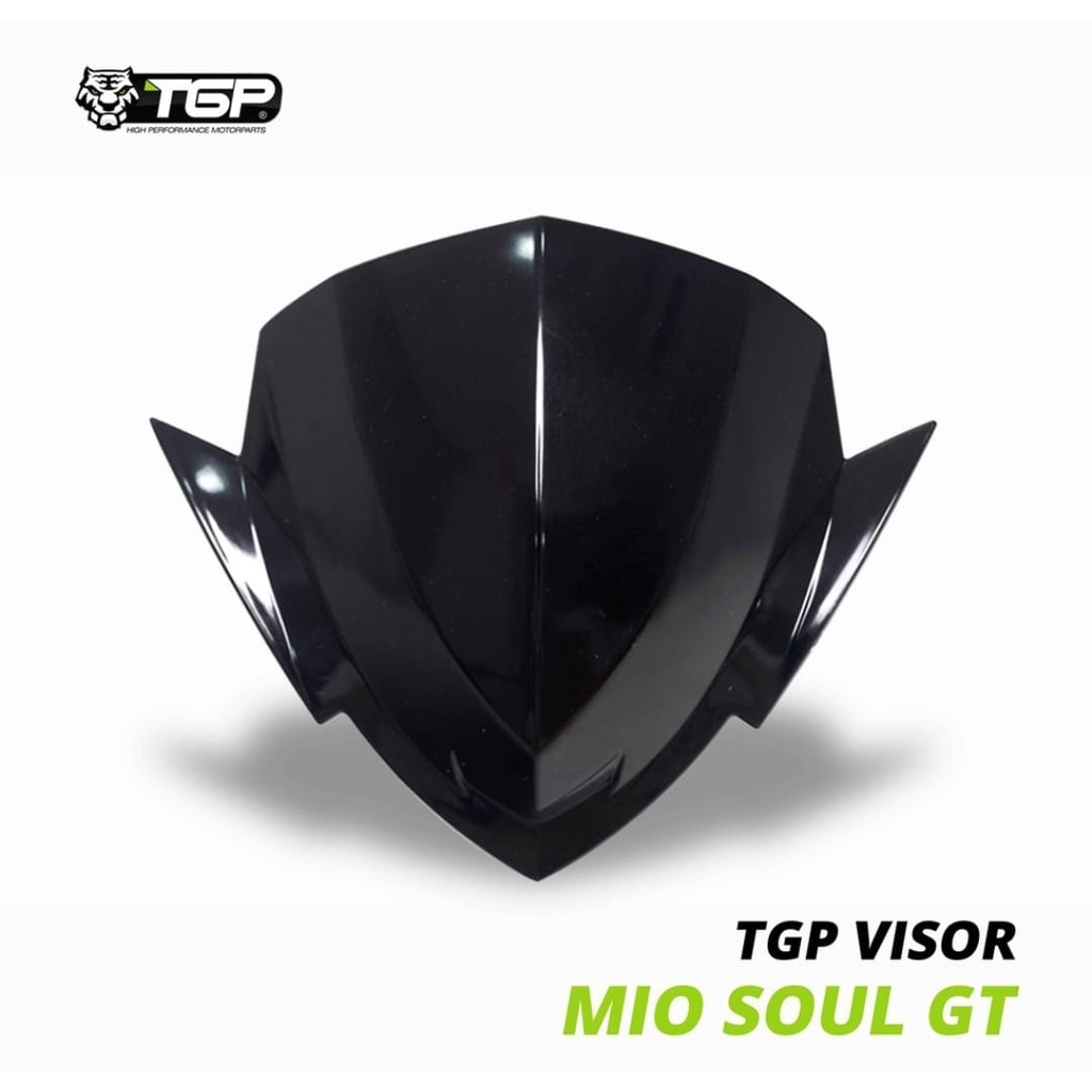 Visor Windshield Yamaha Mio Soul Gt Kaca Depan Tgp Full Black