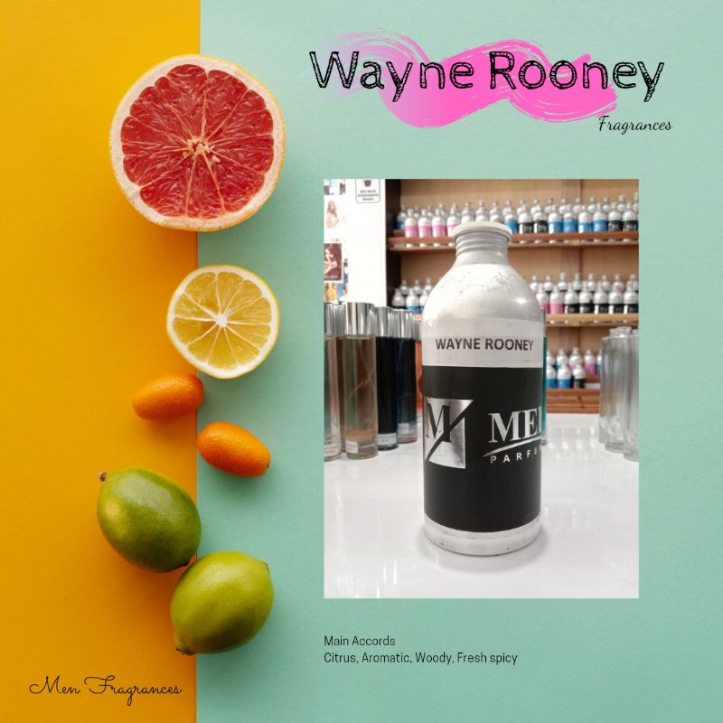 Wayne Rooney Parfum Refill 35ml Kualitas Wangi Terbaik dari Bibit Parfum Pilihan