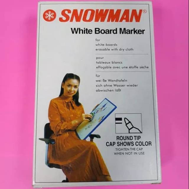 

Spidol Whiteboard Snowman BG-12