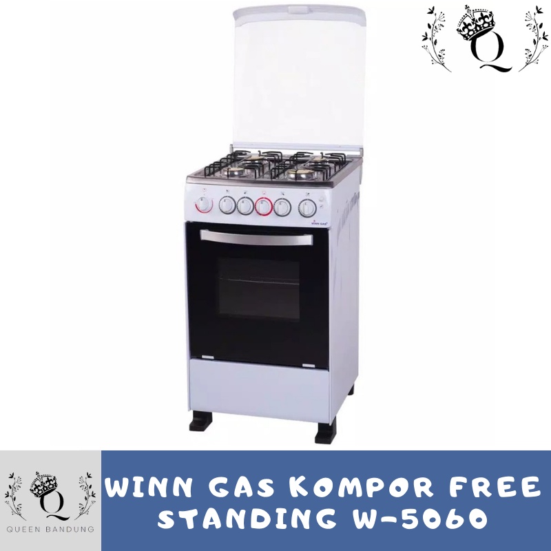 Winn Gas Komor Gas Freestanding W-5060 4 Tungku W5060