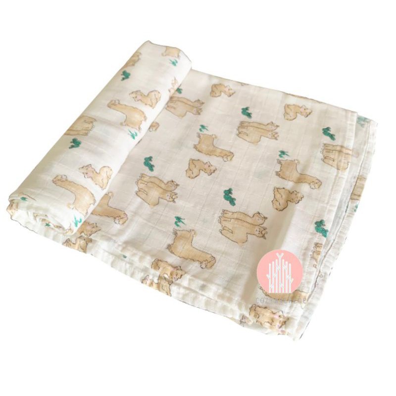 Cozy by Chloe - Muslin Swaddle 70% Bamboo 30% Cotton